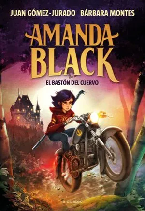 Portada de Amanda black 7: El baston del cuervo