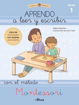 Portada de Aprendo a leer y escribir con el metodo montessori 1