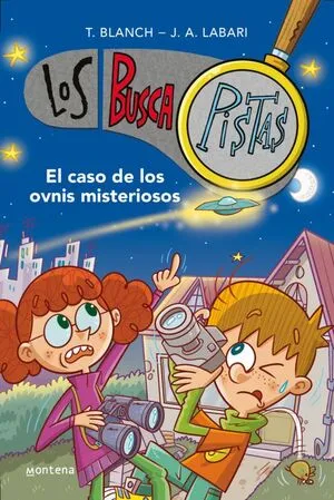 Portada de Buscapistas 14: El caso de los ovnis misteriosos