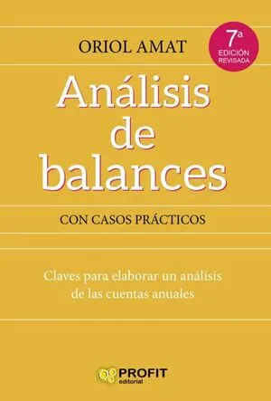 Portada de Analisis de balances (2ª ed.)