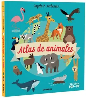 Portada de Atlas de animales (un libro pop-up)