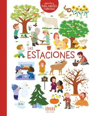 Portada de Biblioteca para mentes curiosas: Las estaciones