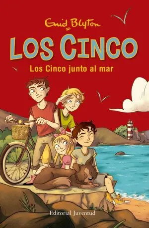 Portada de Los cinco junto al mar