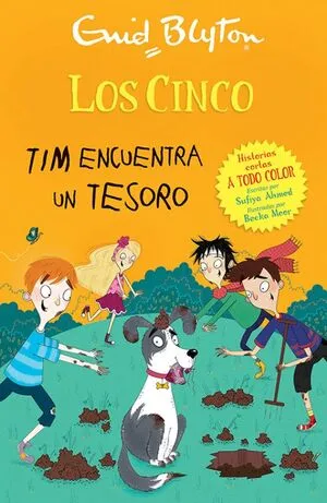 Portada de Los cinco tim encuentra un tesoro (historias cortas a todo color)