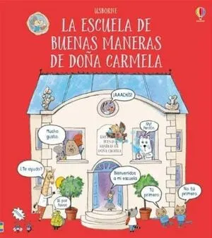 Portada de La escuela de buenas maneras de doña carmela
