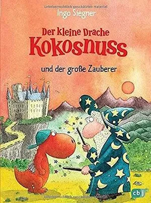 Portada de Der kleine drache kokosnuss und der große zauberer