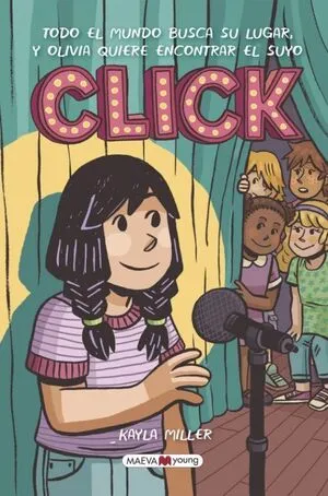 Portada de Click: Todo el mundo busca su lugar, y olivia quiere encontrar el suyo