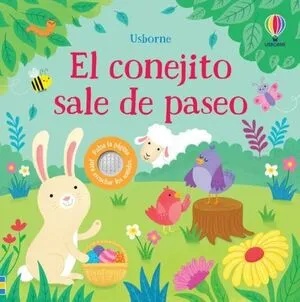 Portada de El conejito sale de paseo (libro con sonido)