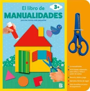 Portada de El libro de manualidades con tijeras +3