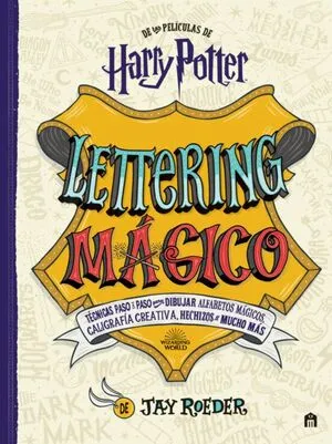 Portada de Harry potter: Lettering magico