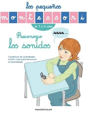 Portada de Los pequeños montessori: Reconozco los sonidos