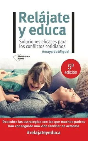 Portada de Relájate y educa