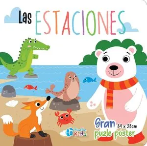Portada de Las estaciones libro poster