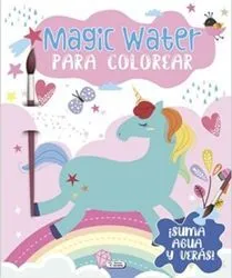 Portada de Magic water para colorear - unicornio cpc199