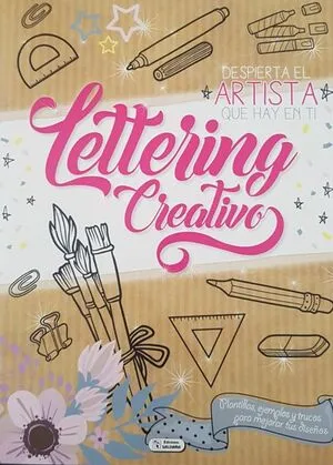 Portada de Lettering creativo - rosa cpc190