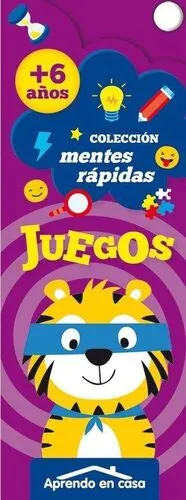 Portada de Mentes rapidas - tigre 6 años cac050