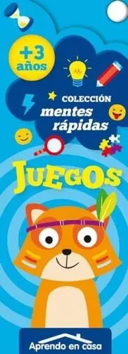 Portada de Mentes rapidas - mapache 3 años cac050