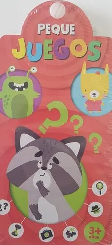 Portada de Peque juegos - mapache 3 años cac052