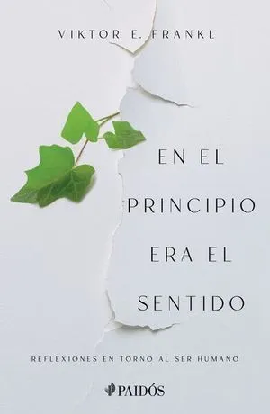 Portada de En el principio era el sentido