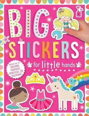 Portada de Big stickers for little hands