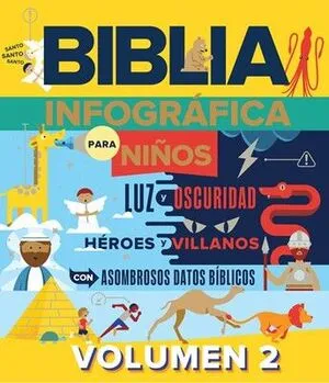 Portada de Biblia infográfica para niños 2