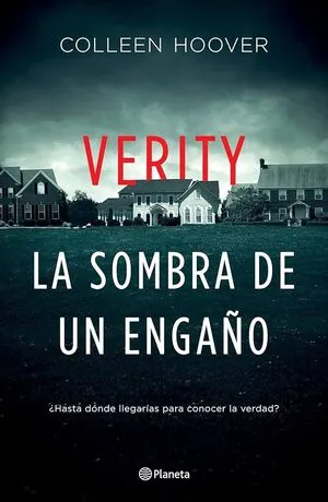 Portada de Verity. La sombra de un engaño
