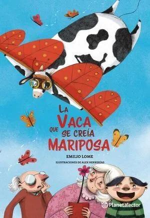 Portada de La vaca que se creia mariposa