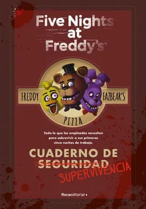 Portada de Five nights at freddys. Cuaderno de supervivencia