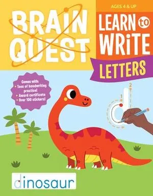 Portada de Brain quest learn to write: Letters