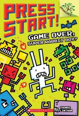 Portada de Press start! 1: Game over, super rabbit boy