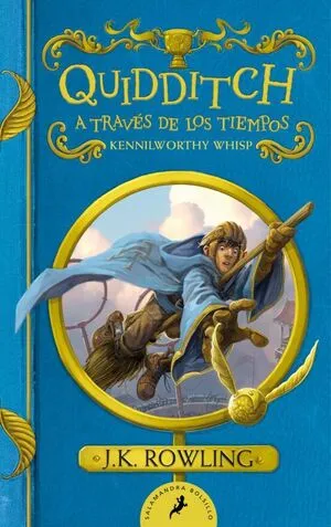 Portada de Quidditch a traves de los tiempos (un libro de la biblioteca de hogwarts)