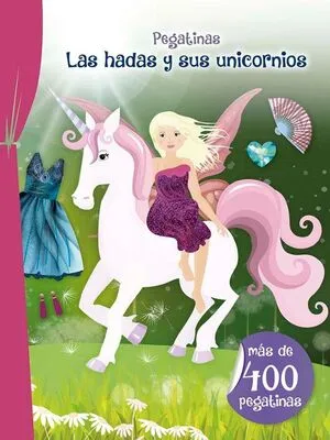 Portada de Pegatinas- las hadas y sus unicornios