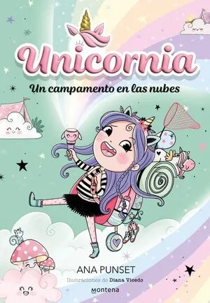 Portada de Unicornia 5: Unos campamentos en las nubes