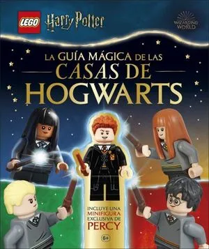 Portada de Lego harry potter. La guia magica de las casas de hogwarts