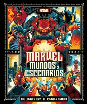 Portada de Marvel: Mundos y escenarios