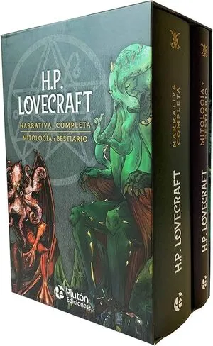 Portada de Pack h.p. Lovecraft - narrativa completa - mitologia y bestiario