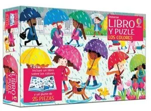 Portada de Los colores (libro y puzle)