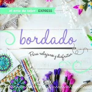 Portada de Bordado para relajarse y disfrutar