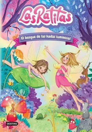 Portada de Las ratitas 8: El bosque de las hadas luminosas