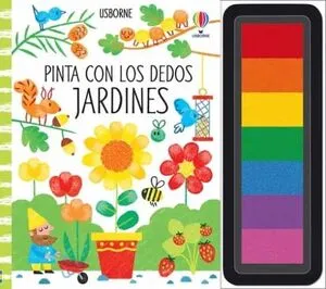 Portada de Jardines : Pinta con los dedos