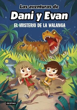 Portada de Las aventuras de dani y evan 4: El misterio de la walanga tapa dura