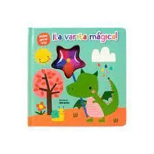 Portada de La varita magica libro con luces)