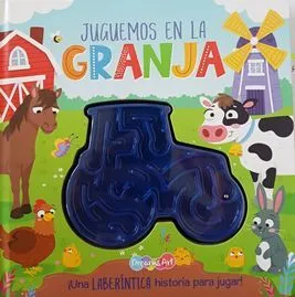 Portada de Juguemos en la granja - laberintica