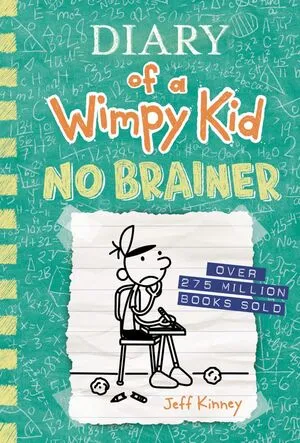 Portada de Diary of a wimpy kid 18: No brainer