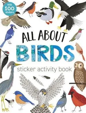 Portada de All about birds sticker activity book