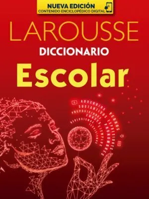 Portada de Diccionario escolar rojo larousse nueva edicion