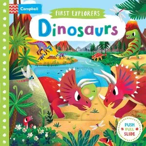 Portada de Dinosaurs (first explorers)