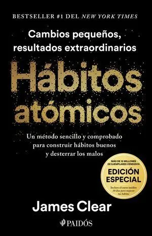 Portada de Hábitos atómicos td edicion especial