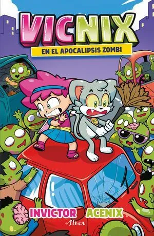 Portada de Vicnix 5: Vicnix en el apocalipsis zombie