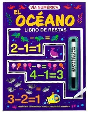Portada de El océano. Libro interactivo vía numérica
